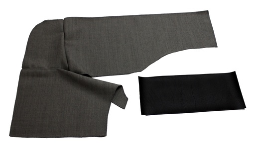 [98191] Volvo Upholstery PV544 side panel rear right gray 1958 21-140 Volvo part no 98191