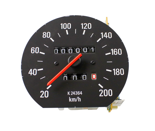 [3544613R] Volvo Speedometer clock 240+260 VDO K24364 (electronic) Exchange Volvo part no 3544613R