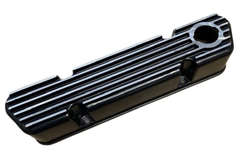 [418862ALU] Klepdeksel B18+B20 aluminium zwart /chr 140, 145, Amazon C202, C303, P1800S P1800E P1800ES, P 210 Duett, Pv 544