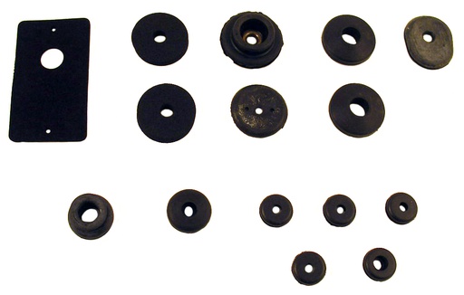 [395100] Rubber doorvoer schutbord PV444+P445 -1956 complete set