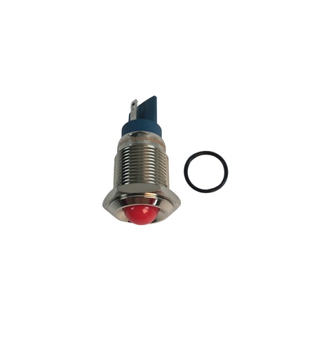 [43046] Volvo Control light red (LED) 12 volts for mounting in dashboard  etc Volvo part no 43046