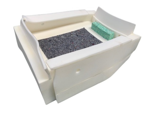 [3540148] Volvo Foam seat padding 240 242 244 245 Back 1986+ foam padding Volvo part no 3540148