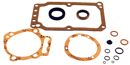[275415] Volvo Gasket set gearbox M30 + M40 incl oil seals -1966 PV544 + Amazon + Duett (outgoing seal 50.8MM) Volvo part no 275415