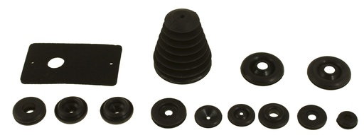 [395300] Volvo Rubber grommet bulkhead P1800 -1969 (complete SET) Volvo part no 395300