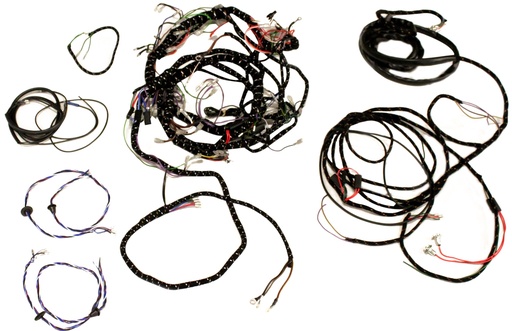 [673312] Kabelboom P1800S motorruimte en dashboard USA modellen met dubbel remsysteem B18  ch 25500- 28299