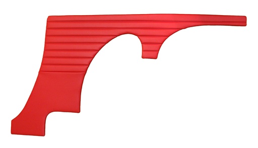 [690744] Volvo Upholstery P1800 1963 side panel Rear right red Volvo part no 690744