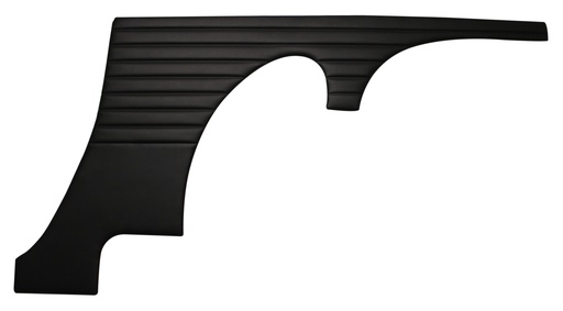 [690754] Volvo Upholstery 1800 Jensen 1963 306-219 side panel Right rear black Volvo part no 690754