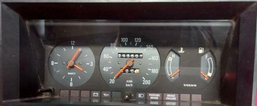 [1384975R] Volvo Odometer clock 240+260 VDO K6241 (electronic) Exchange Volvo part no 1384975R