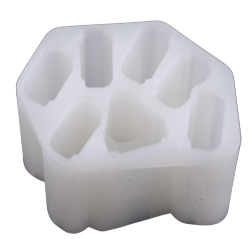 [1307600] Isolatie houder huis stekker  kabelboom 7 polig 240, 260, 740, 760, 780, 940, 940 SE, 960, S90, V90 -1991. 1992-. 940. 940SE. 960