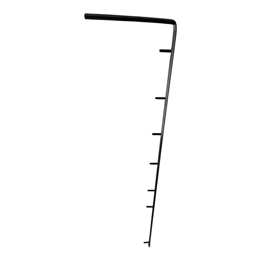 [1323688] Volvo Right Side Trim for 740 Dashboard, Upper Right, Black -1987 LHD, Volvo Part No. 1323688