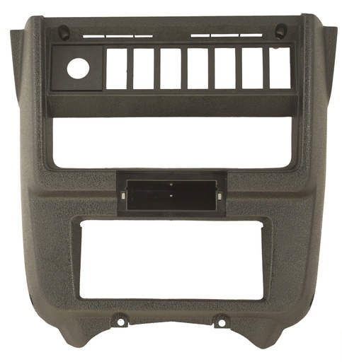 [1360901] Volvo Black Control Panel for Middle Console 240 260 245 262, Volvo Part No. 1360901