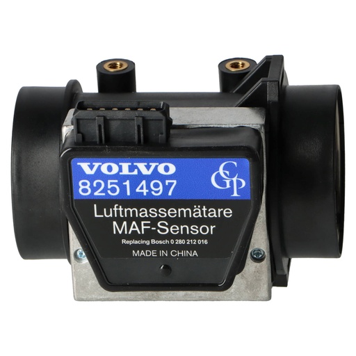 [8251497] Volvo Air mass meter B200F+B230F+B200FT (240+740+940)(3517020) 8251497 original Volvo MAF sensor 0280212016 Volvo part no 8251497