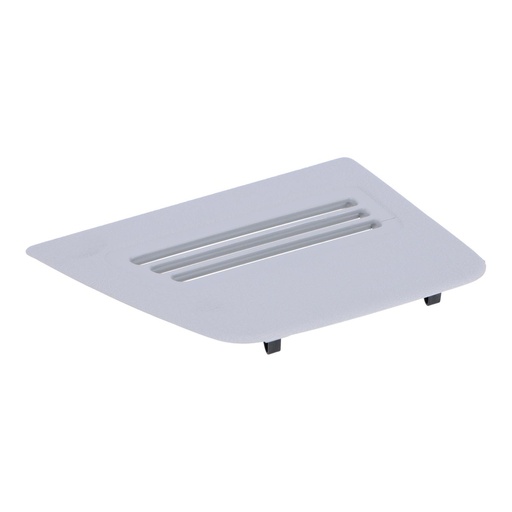 [9420829] Volvo Left Interior Side Panel Grille Trunk V70 Classic 1997-2000 Light Grey, Volvo Part No. 9420829