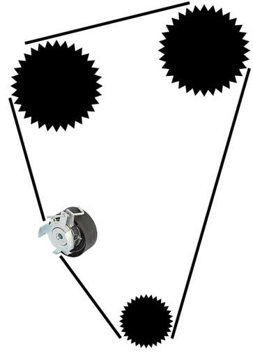 [21430031] distributieriem set S40 C30 V50 1.6