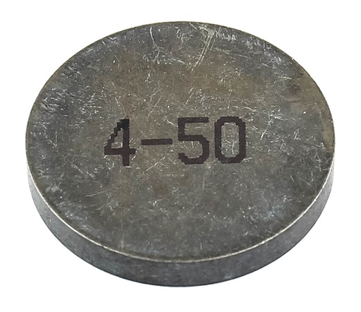 [21430450] klep shim (4.50mm) Klepstelplaatje