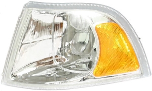 [30896689_B] hoek / side lamp knipperlicht richtingaanwijzer USA links V40 S40