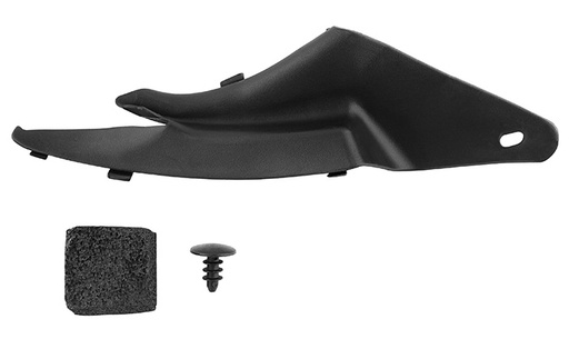 [8663893_B] Dakrand Goot rail sier strip voor rechts S80