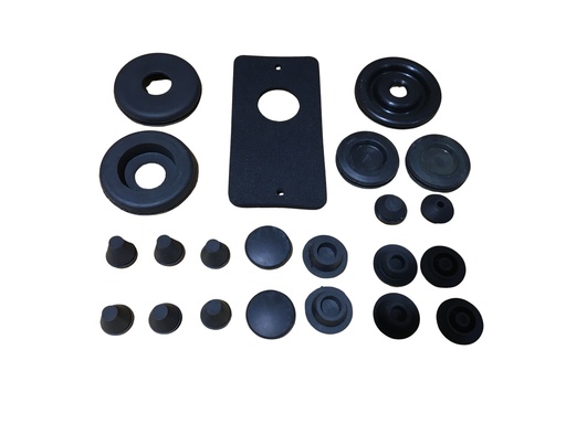 [395400] Volvo Rubber transit bulkhead 140 -1969 complete set Volvo part no 395400