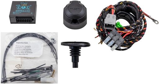 [8943L20E] 7 polige  kabel set trekhaak S80 2006+ V70 2008+