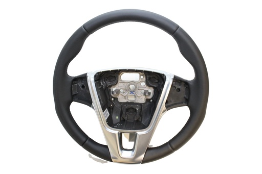 [34110217B] Volvo Steering wheel Volvo V40 3 spoke leather steering wheel - 2012 2013 2014 2015 Volvo part no 34110217B