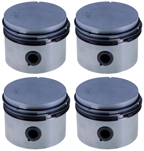 [272011] Volvo Piston set B20+B30+B19 0.015 0.381mm (1973+ 24mm piston pin SET 4 ST 272058 Volvo part no 272011