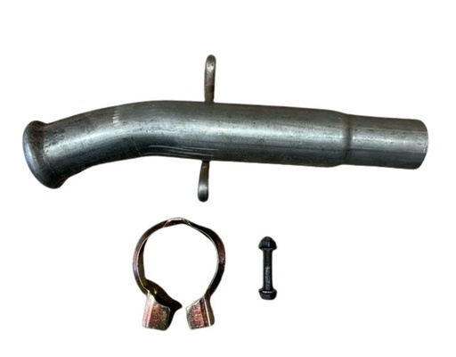 [3486398] Volvo Exhaust Intermediate Pipe from Catalytic Converter to Front Muffler for Volvo 400 480 440, Volvo Part No. 3486398