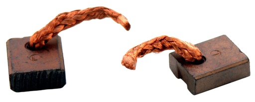 [240604] Volvo Carbon brush set starter motor 12 volts Bosch Volvo part no 240604