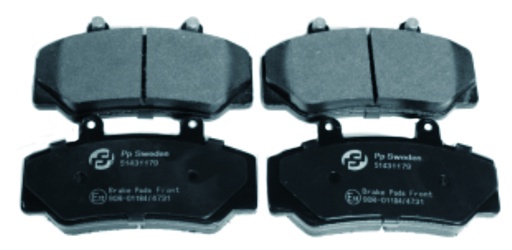 [271182] Volvo Brake pad set for 740+760+940+960 Girling Volvo part no 271182