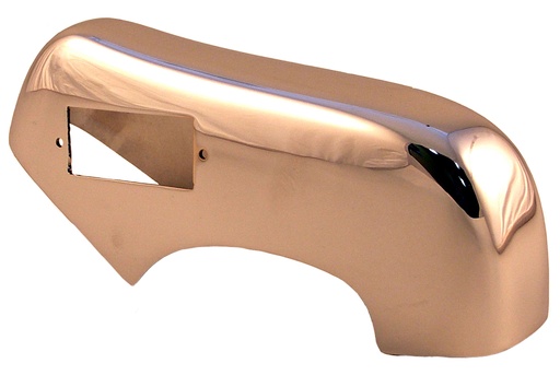 [657386] Volvo Bumper rosette PV444 1957+PV544 rear right chrome Volvo part no 657386