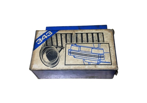 [284416] volvo 343 bumper reflectie strip voorbumper 340-360 340-360