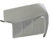 [666509R] Volvo Sheet metal PV444 + PV544 rear screen right rear repair part rear no longer available Volvo part no 666509R