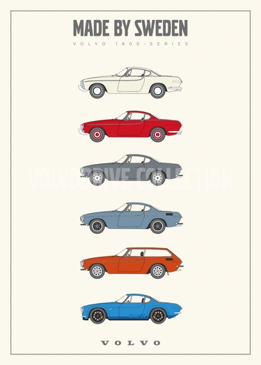 [posterP1800] Poster P1800 Made by Sweden