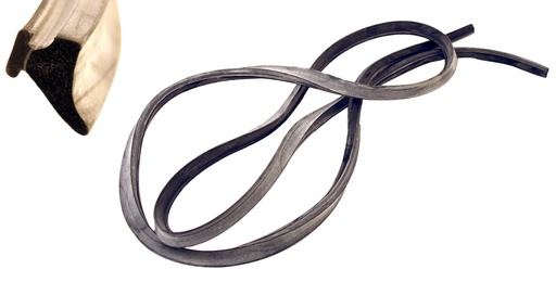 [672152] Volvo Rubber door P1800 bottom left original model Volvo part no 672152