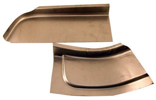 [672182] Volvo Sheet metal Duett plate Rear wheel--bumper L Volvo part no 672182