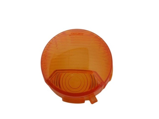 [673509] Volvo Glass indicator P1800 orange turn signal glass Volvo part no 673509