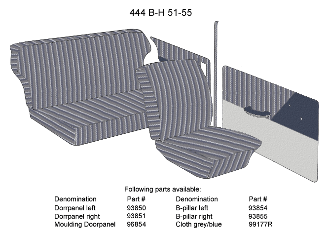 [9020132] Volvo Sheet metal Amazon door floor 2 doors right Volvo part no 9020132