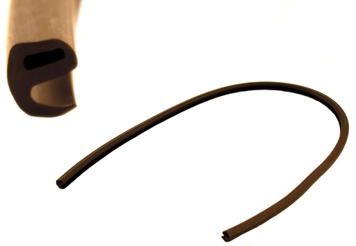 [92508] Rubber achterportier 445+210 Duett midden op linker deur