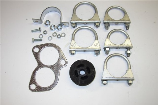 [926-90] Volvo Exhaust P1800 mounting kit -1969 chassinr 16500+ (carb)270711) Volvo part no 926-90