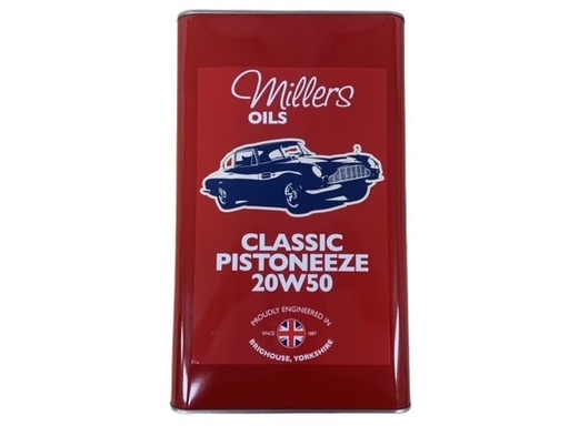 [MIL1] Volvo Millers oil 20W50 classic mineral 5 Liter Volvo part no MIL1